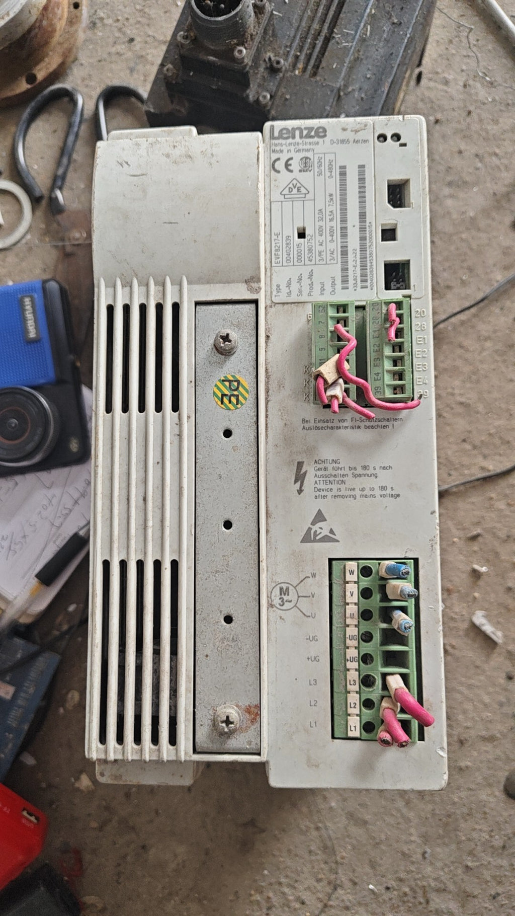 Lenze EVF8217-E Used Industrial Automation Spare Part for Industrial Automation