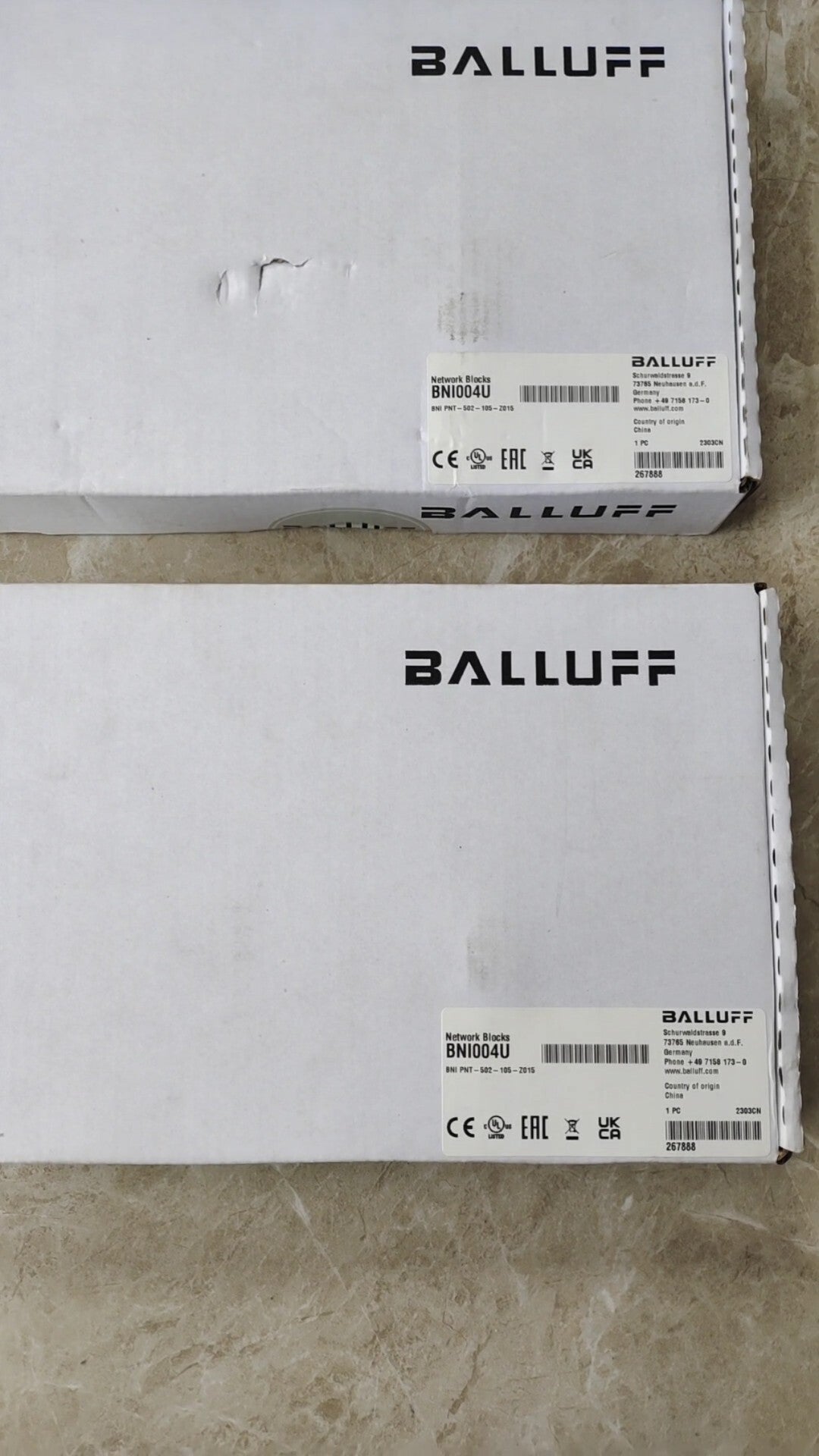 BALLUFF PNT-502-105-Z015 New Sensors & Encoders Industrial Automation