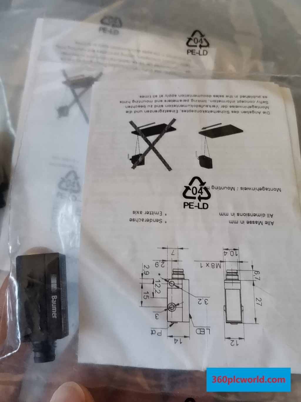 Baumer FHDK10P5101/S35A New Industrial Automation Spare Part for Industrial Automation