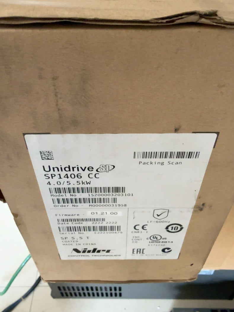 Control Techniques SP1406 New Industrial Automation Spare Part for Industrial Automation