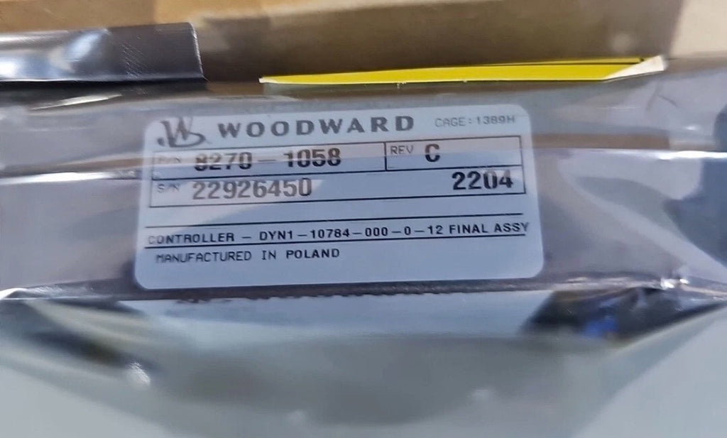 Woodward 8270-1058 New Industrial Automation Spare Part for Industrial Automation