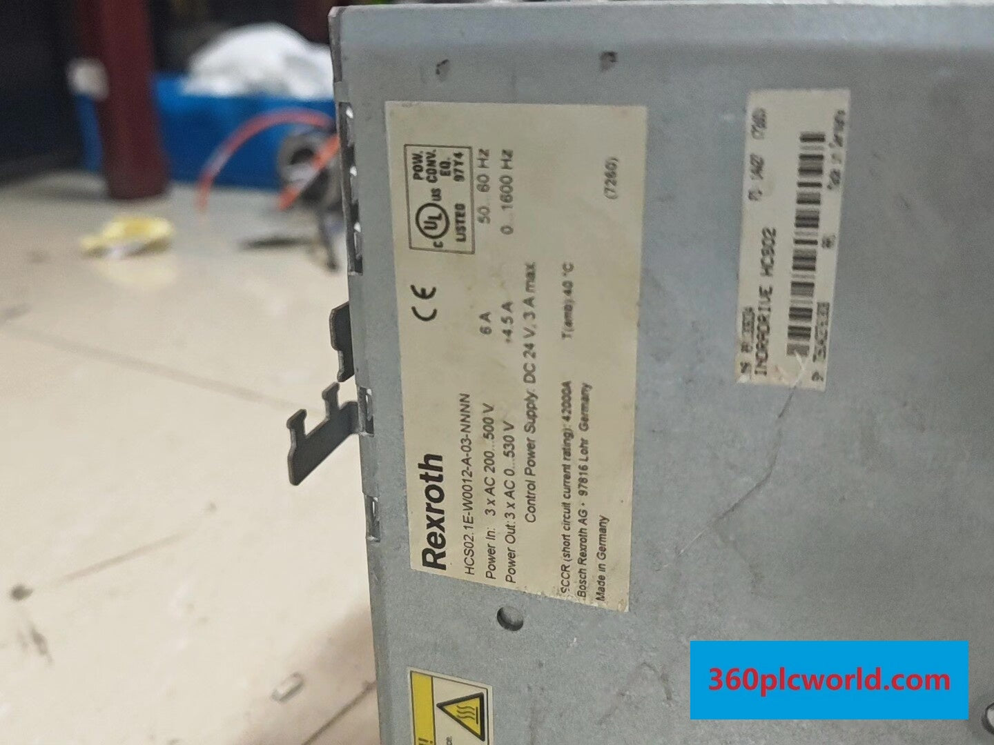 Bosch Rexroth HCS02.1E-W0012-A-03-NNNN Used Industrial Automation Spare Part for Industrial Automation