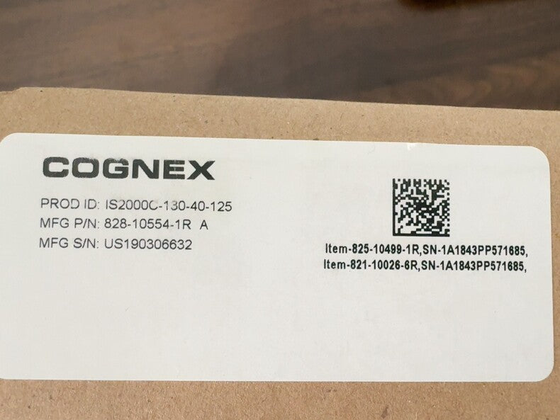 Cognex IS2000C-130-40-125 New Industrial Automation Spare Part for Industrial Automation