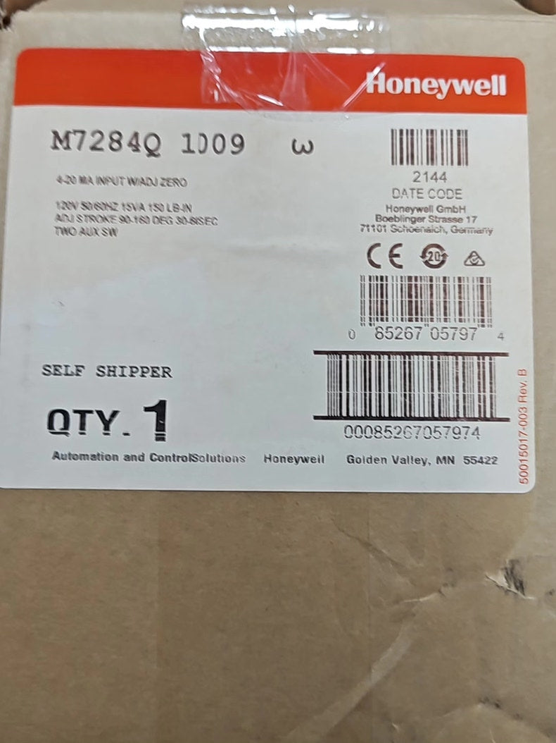 Honeywell M7284Q1009 New Industrial Automation Spare Part for Industrial Automation