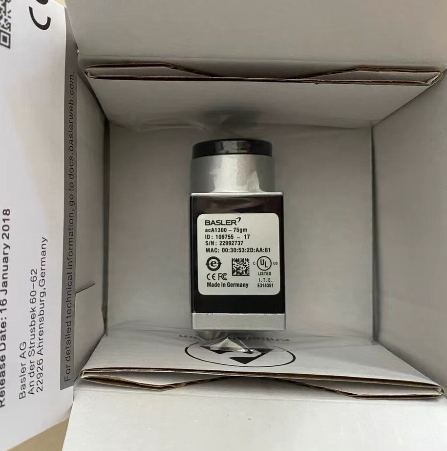 Basler acA1300-75gm New Industrial Automation Spare Part for Industrial Automation