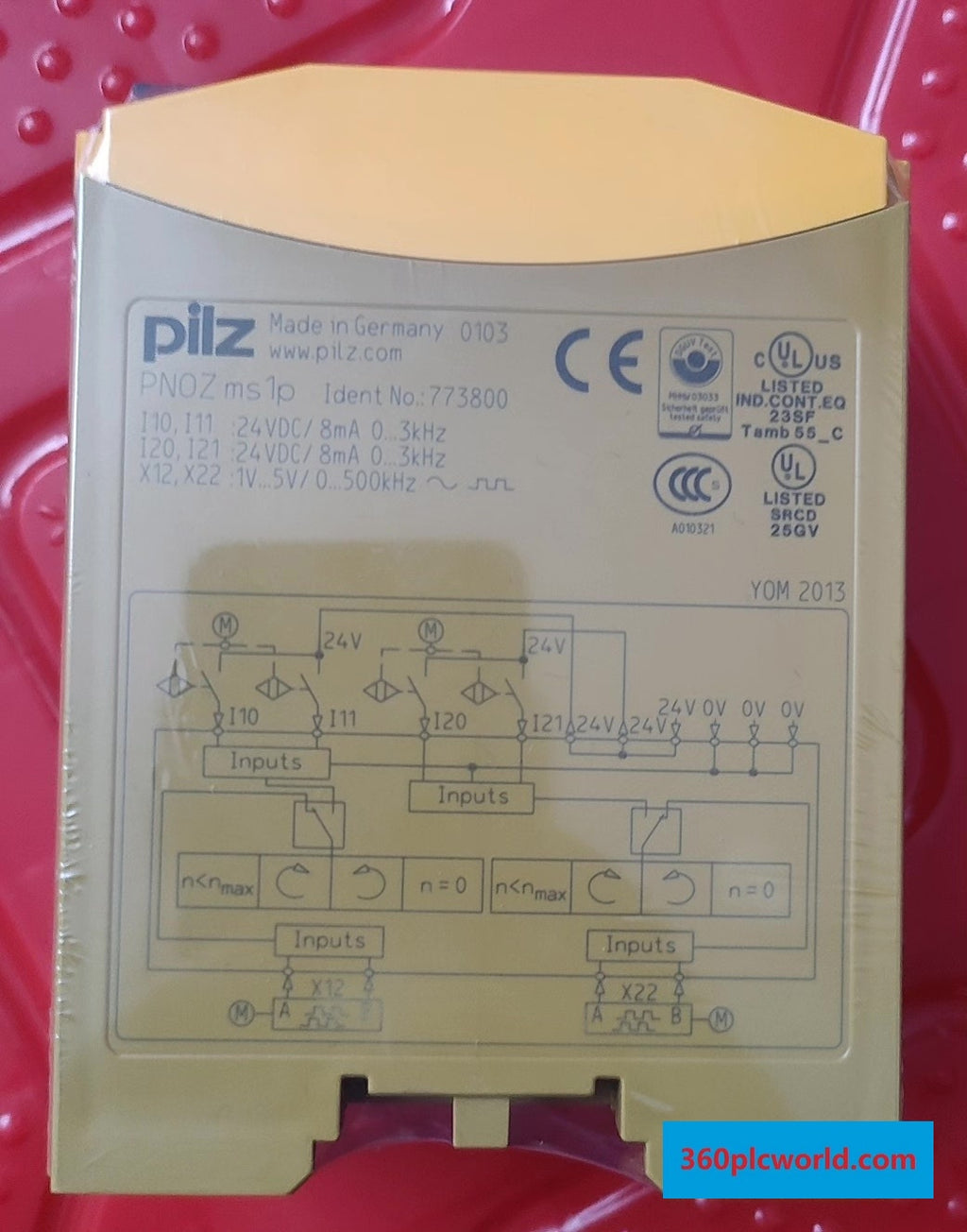 Pilz 773800 New Industrial Safety Part for Industrial Automation