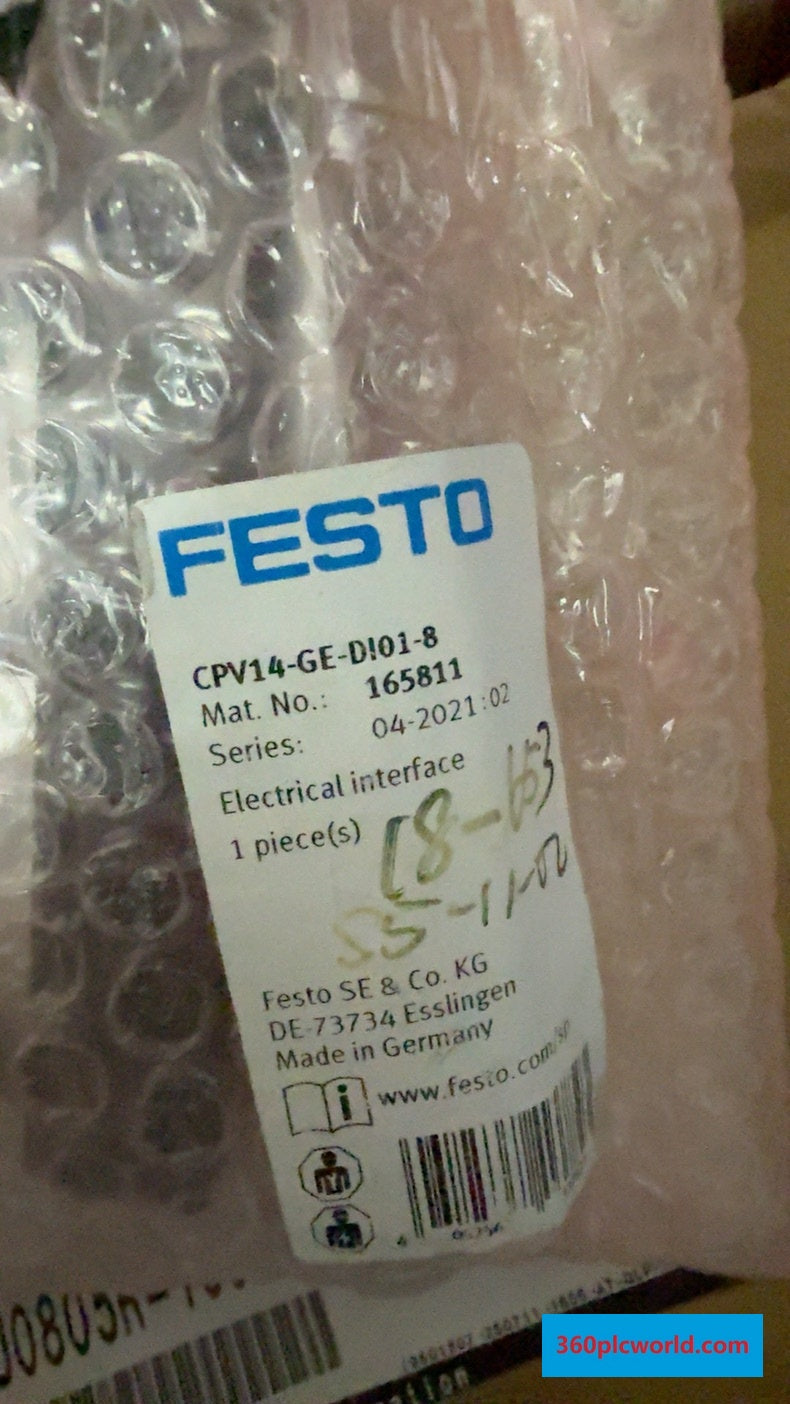 Festo CPV14-GE-DI01-8 New Industrial Automation Spare Part for Industrial Automation
