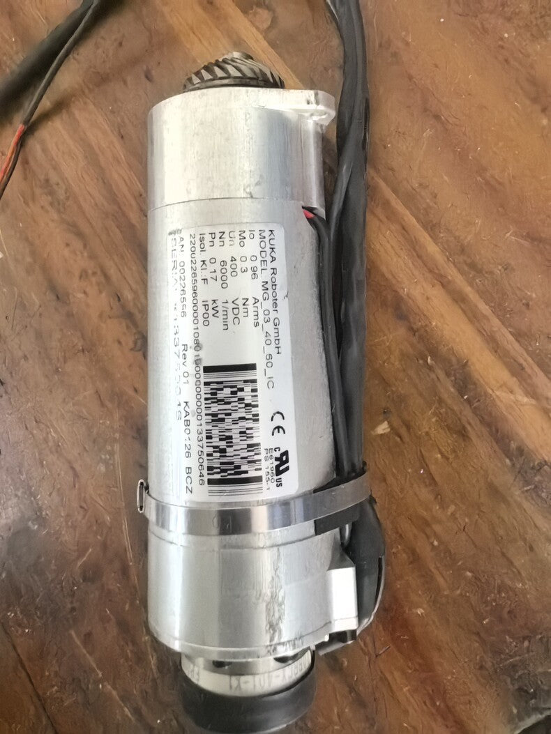 KUKA MG-03-40-60-IC Used Robotics Motion Part for Industrial Automation