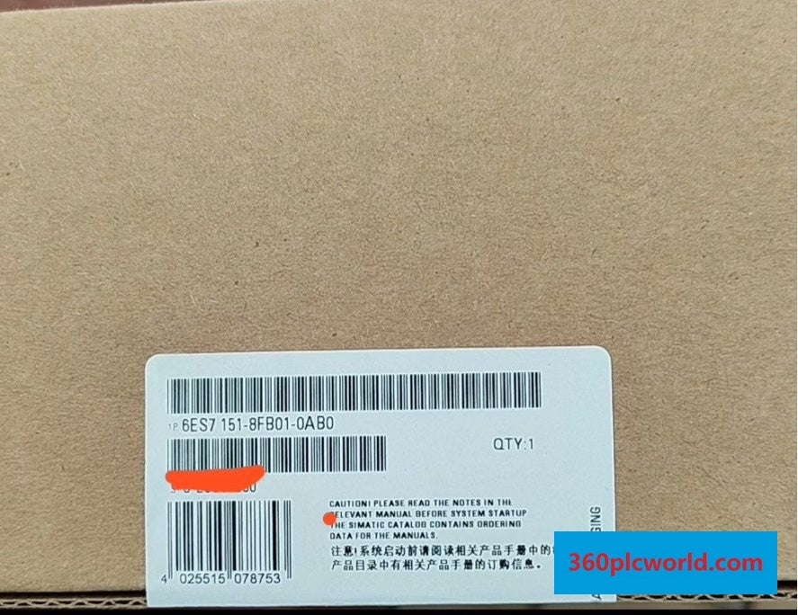 Siemens 6ES7151-8FB01-0AB0 New PLC HMI Module for Industrial Automation