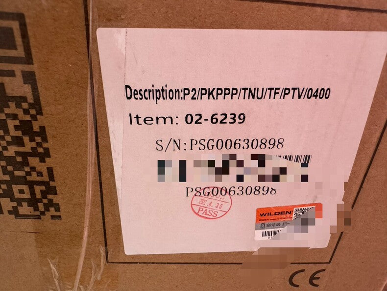 Wilden P2/PKPPP/TNU/TF/PTV/0400 New Industrial Automation Spare Part for Industrial Automation