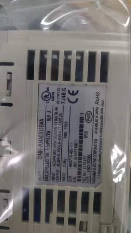 Yaskawa CIMR-VU4A0011BAA New Servo Drive Motor for Industrial Automation