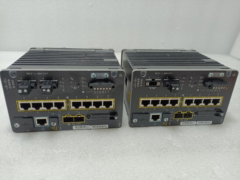 Cisco IE-3300-8T2S-E Used Industrial Automation Spare Part for Industrial Automation