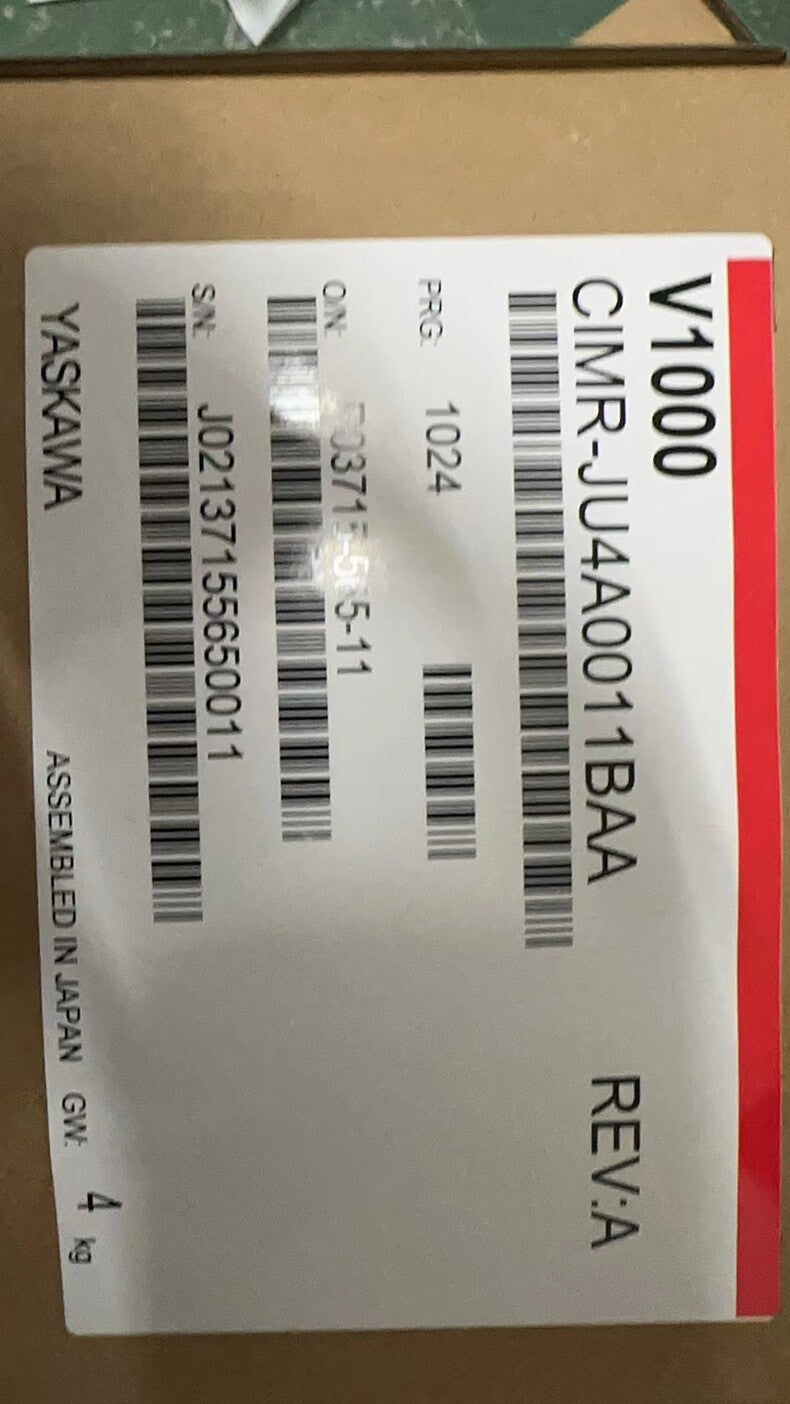 Yaskawa CIMR-JU4A0011BAA Used Servo Drives & Motors Industrial Automation