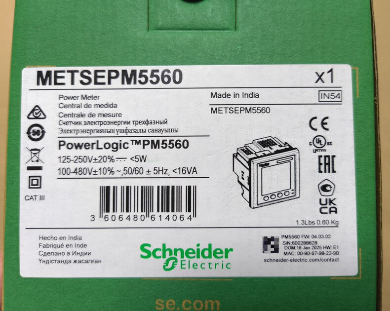 Schneider Electric METSEPM5560 New Industrial Automation Spare Part for Industrial Automation