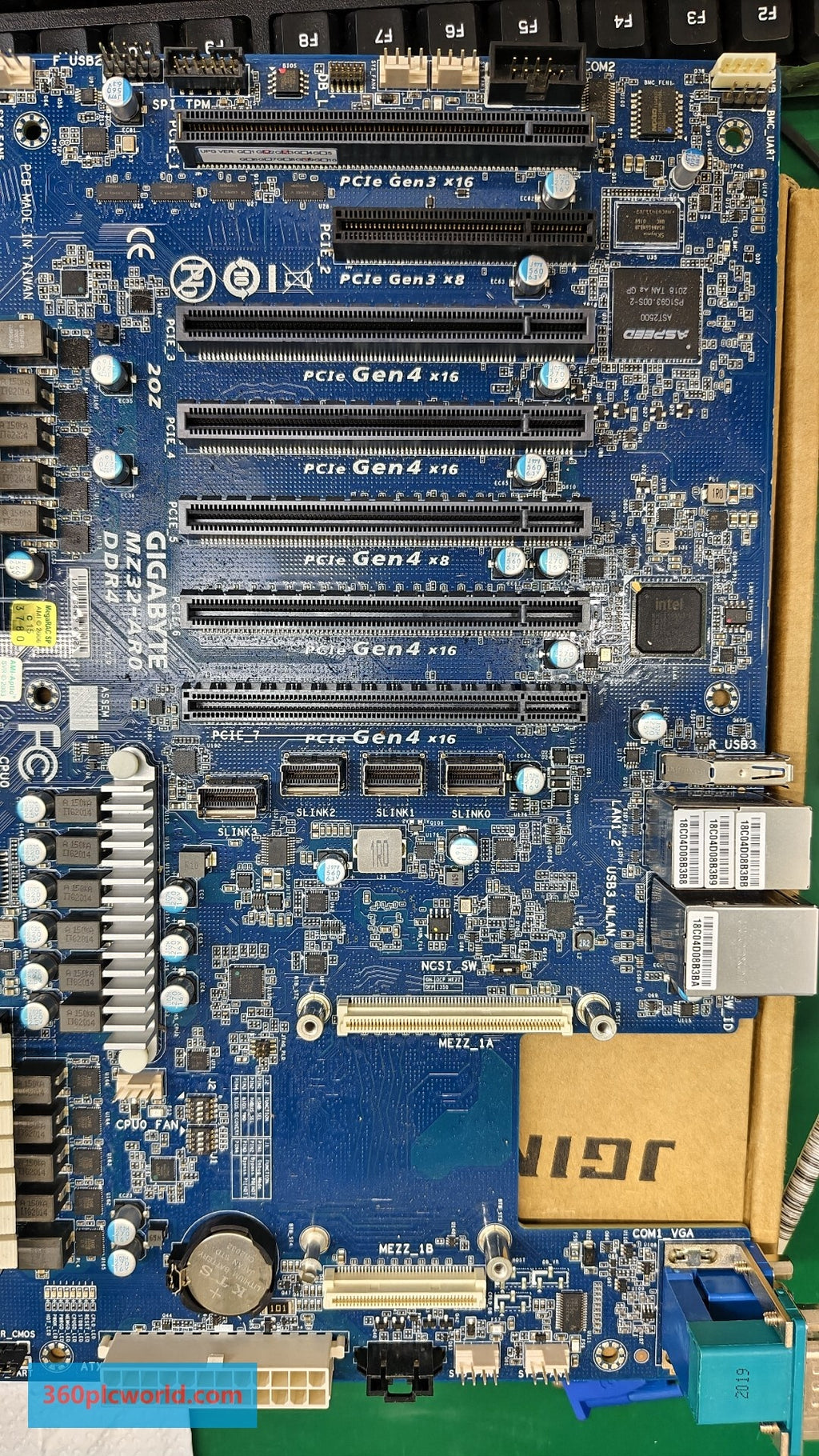 GIGABYTE MZ32-AR0 Used Obsolete Industrial Spare Parts