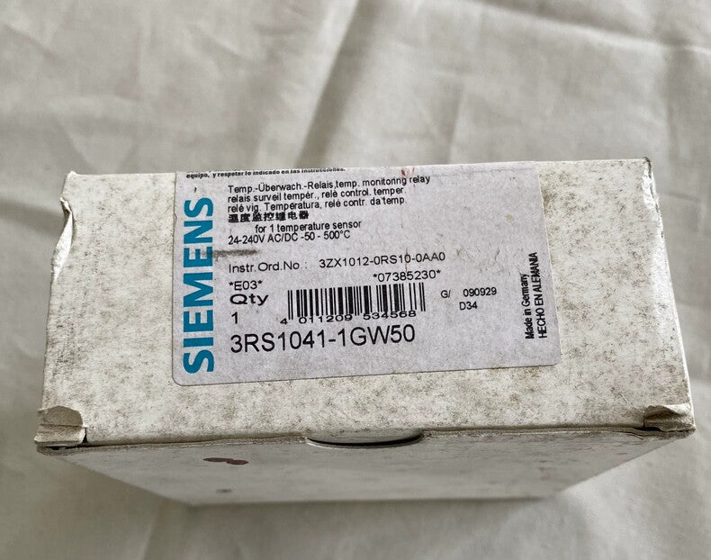 Siemens 3RS1041-1GW50 New Obsolete Industrial Spare Parts Industrial Automation