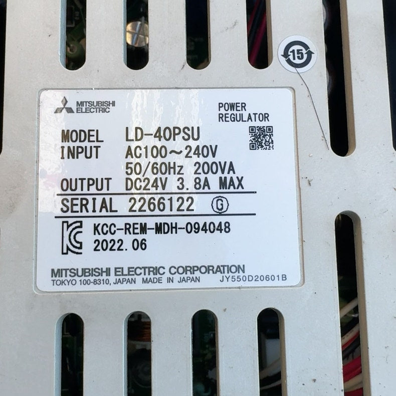 Mitsubishi LD-40PSU Used Power Supplies Industrial Automation