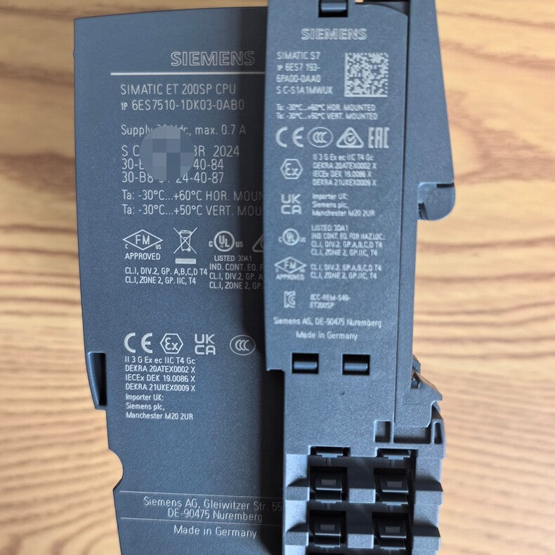 Siemens 6ES7510-1DK03-0AB0 New PLC HMI Module for Industrial Automation