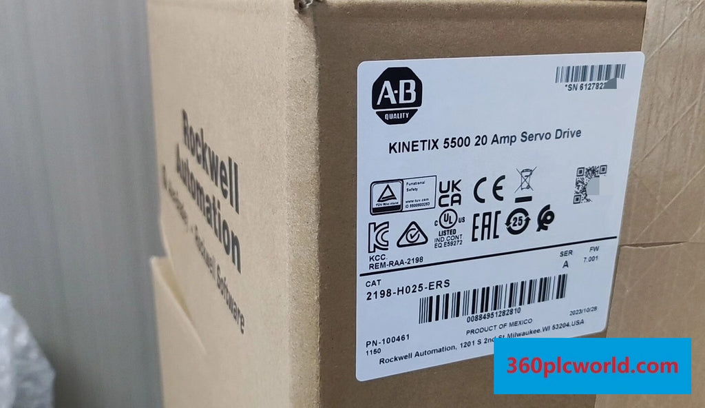 Allen-Bradley 2198-H025-ERS New Industrial Automation Spare Part for Industrial Automation