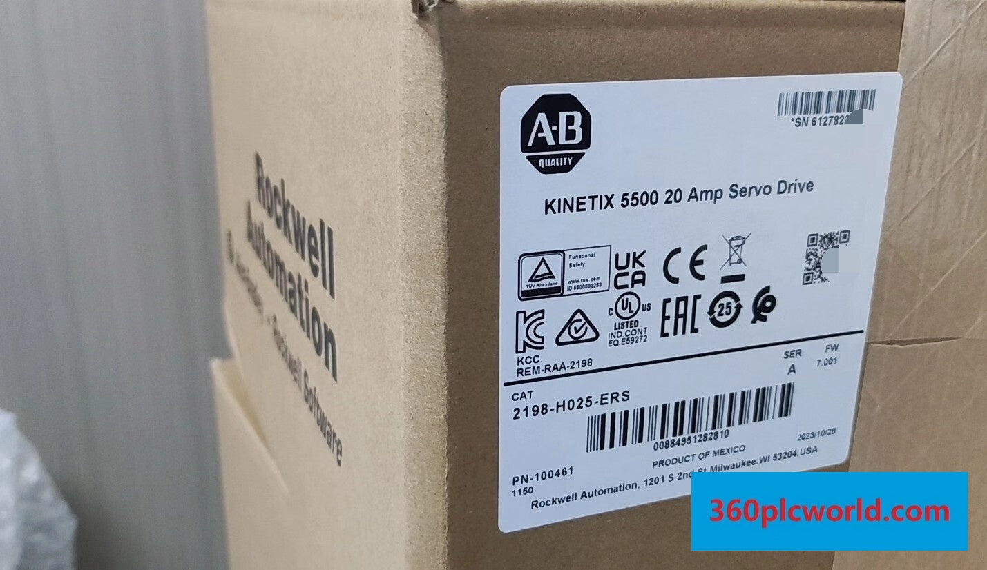 Allen-Bradley 2198-H025-ERS New Industrial Automation Spare Part for Industrial Automation