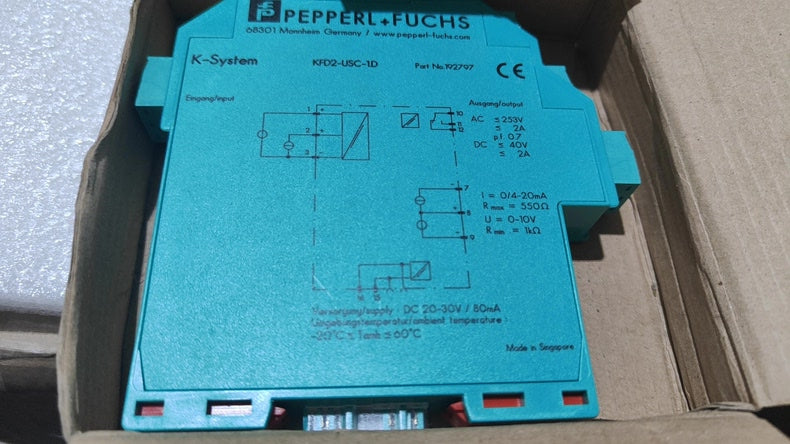 Pepperl+Fuchs KFD2-USC-1.D Used Industrial Automation Spare Part for Industrial Automation