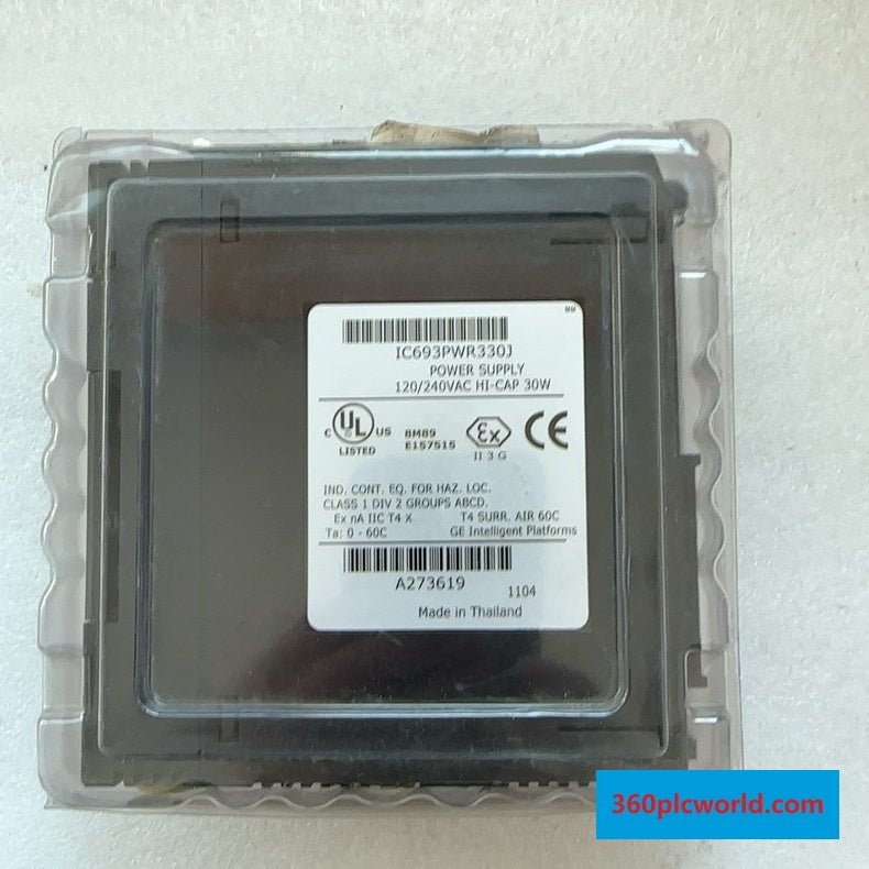 GE IC693PWR330J New Industrial Power Supply for Industrial Automation
