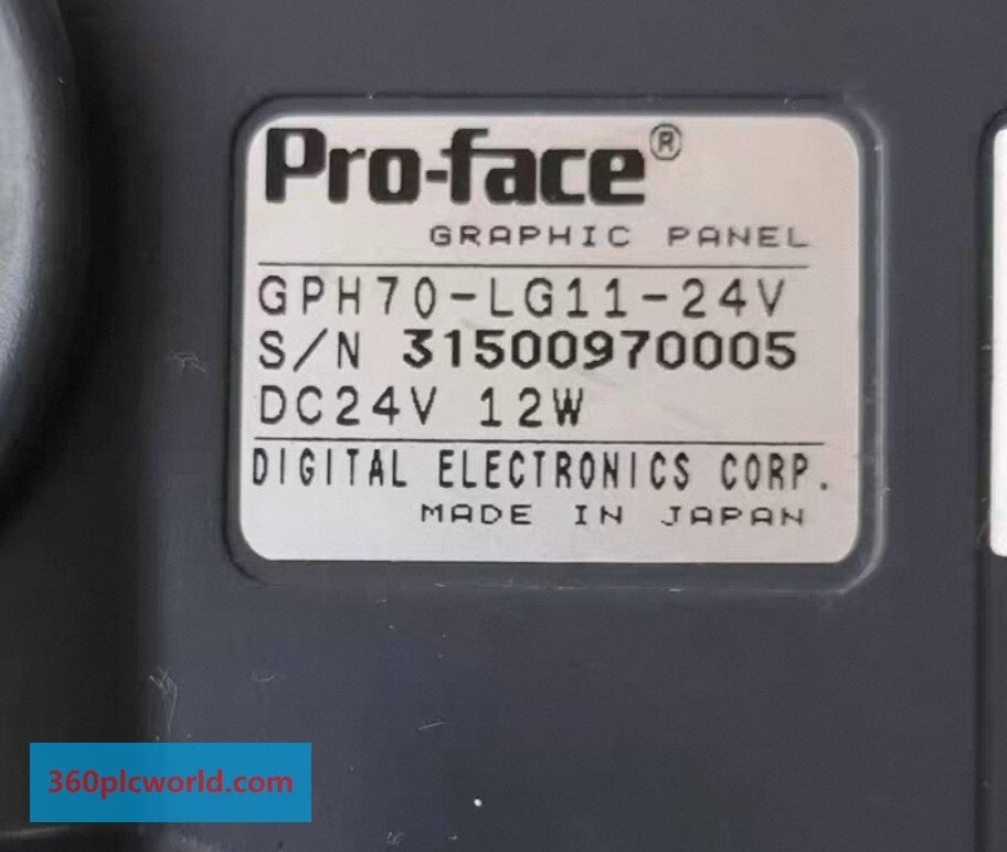 Pro-face GPH70-LG11-24V New Power Supplies