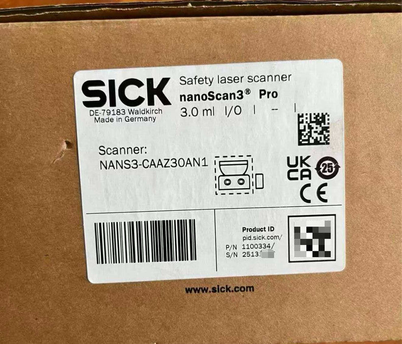 Sick NANS3-CAAZ30AN1 New Sensor Encoder for Industrial Automation