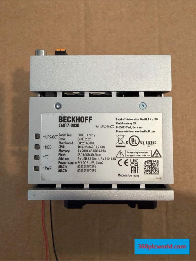 Beckhoff C6017-0030 New Industrial Automation Spare Part for Industrial Automation