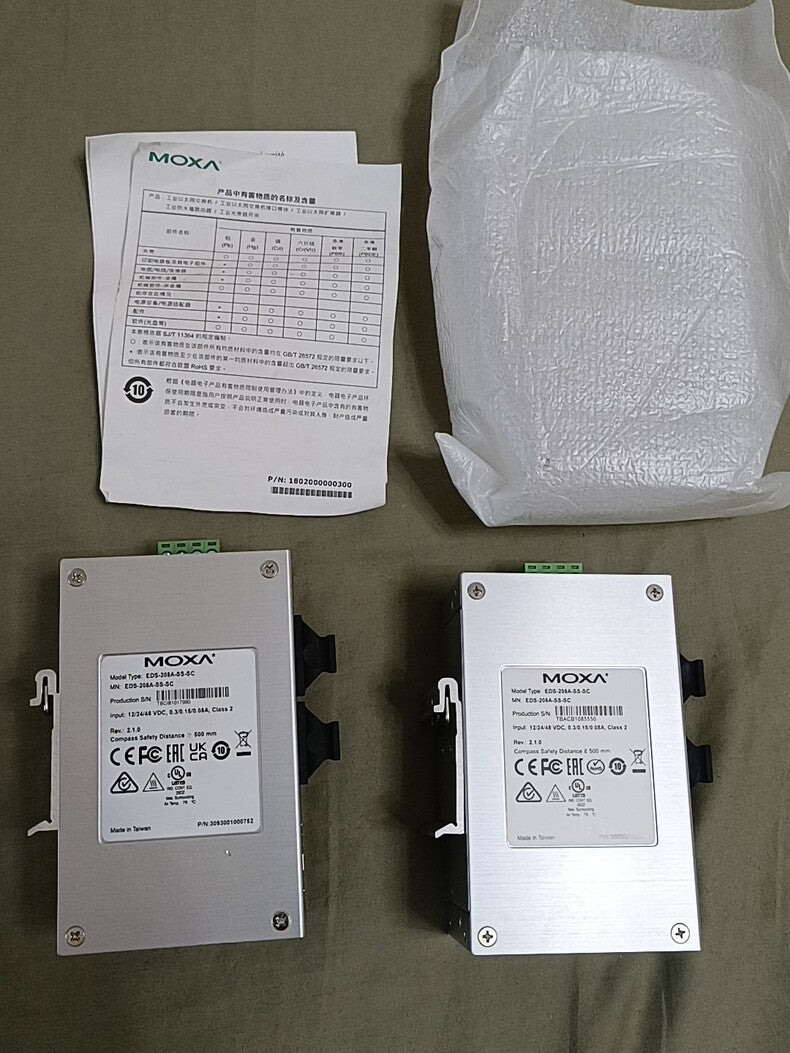 Moxa EDS-208A-SS-SC New Industrial Automation Spare Part for Industrial Automation