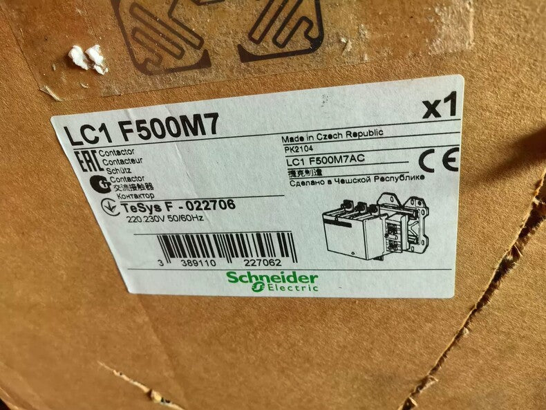Schneider Electric LC1F500M7 New Industrial Automation Spare Part for Industrial Automation