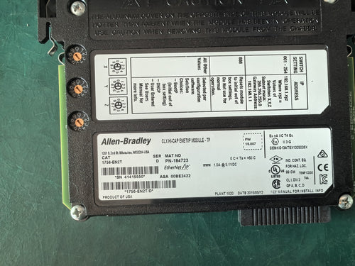 Allen-Bradley 1756-EN2T Used PLC, DCS & HMI Industrial Automation
