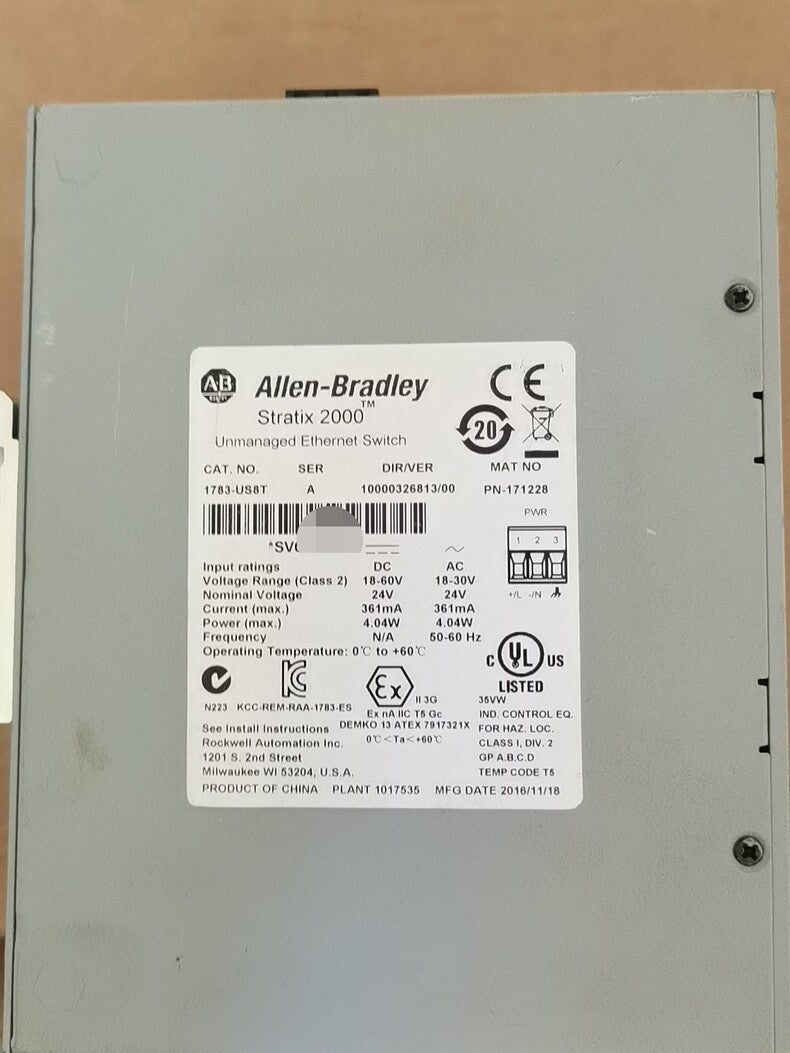 Allen-Bradley 1783-US8T New Industrial Automation Spare Part for Industrial Automation