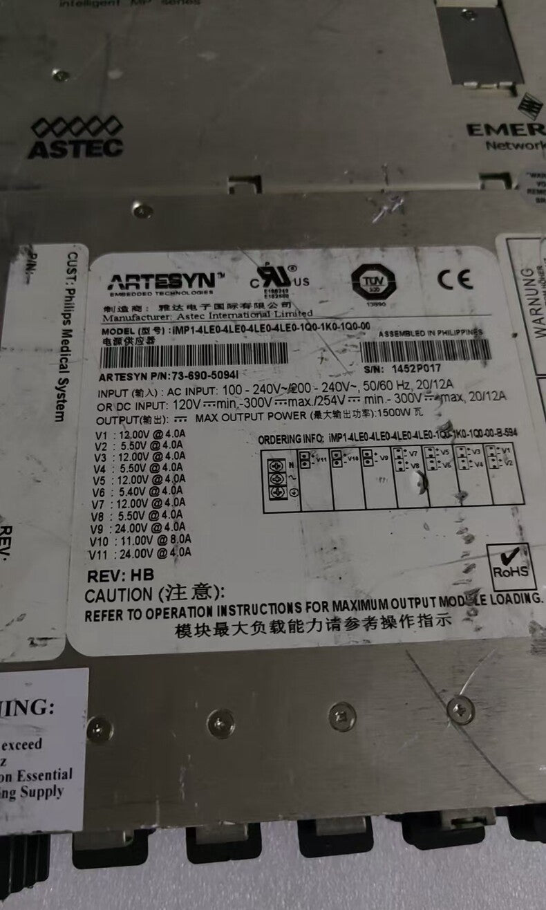 Astec IMP1-4LE0-4LE0-4LE0-4LE0-1Q0-1K0-1Q0-00 Used Industrial Automation Spare Part for Industrial Automation