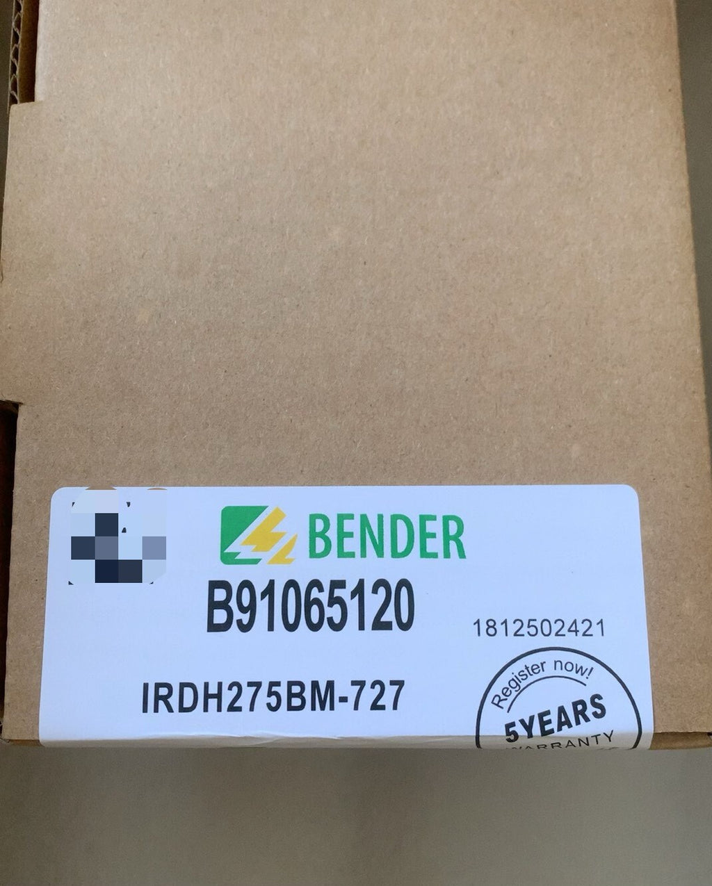 Bender IRDH275BM-727 New Industrial Automation Spare Part for Industrial Automation
