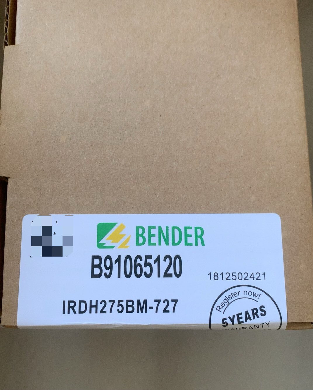 Bender IRDH275BM-727 New Industrial Automation Spare Part for Industrial Automation