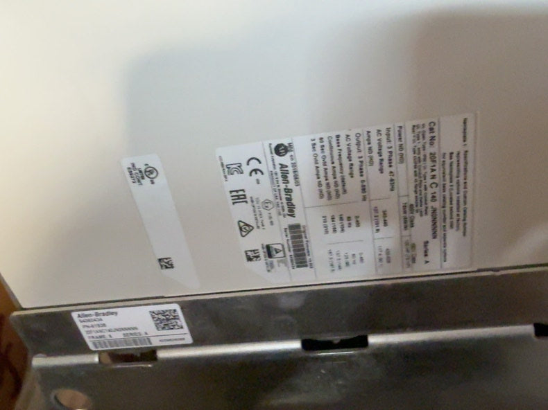 Allen-Bradley 20F1ANC140JN0NNNNN Used Industrial Automation Spare Part for Industrial Automation