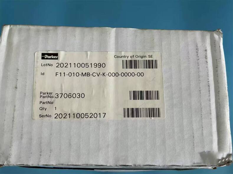 Parker F11-010-MB-CV-K-000-0000-00 New Industrial Automation Spare Part for Industrial Automation