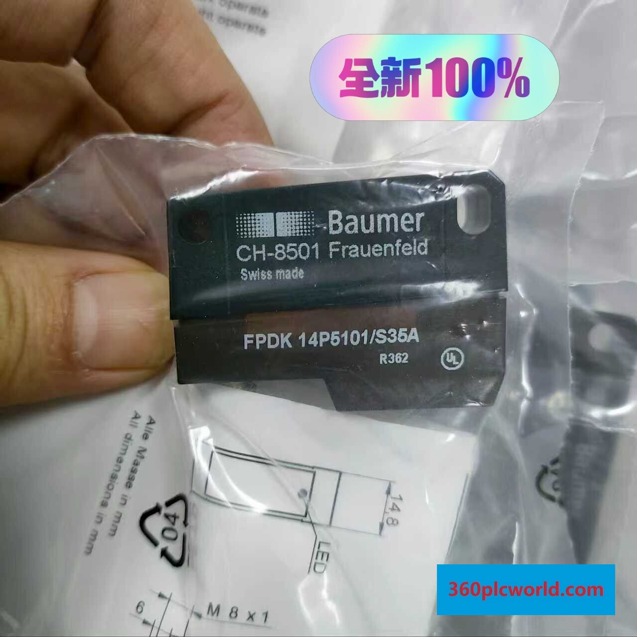 Baumer 14P5101/S35A New Industrial Automation Spare Part for Industrial Automation
