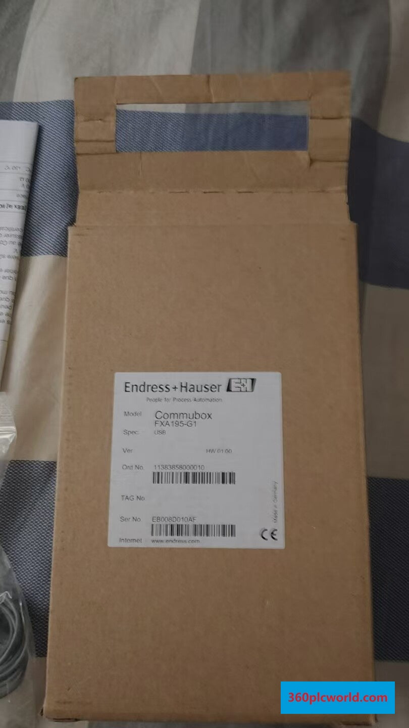 Endress+Hauser FXA195-G1 New Process Instrument for Industrial Automation