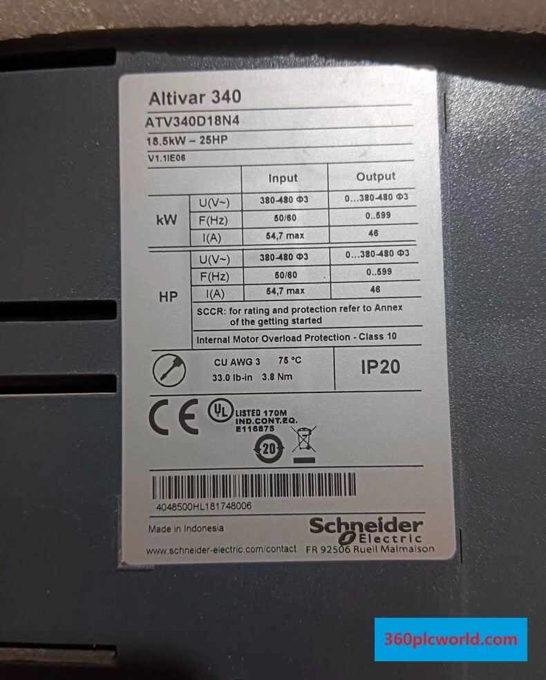 Schneider ATV340D18N4 New Servo Drive Motor for Industrial Automation