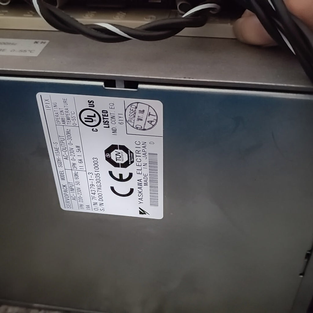 Yaskawa SGDH-15AE-S Used Servo Drive Motor for Industrial Automation