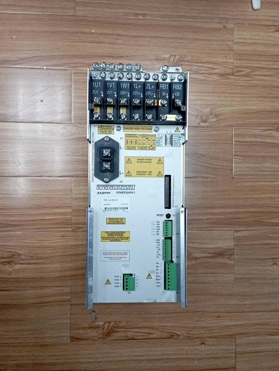 Indramat TVD 1.2-15-03 Used Industrial Automation Spare Part for Industrial Automation