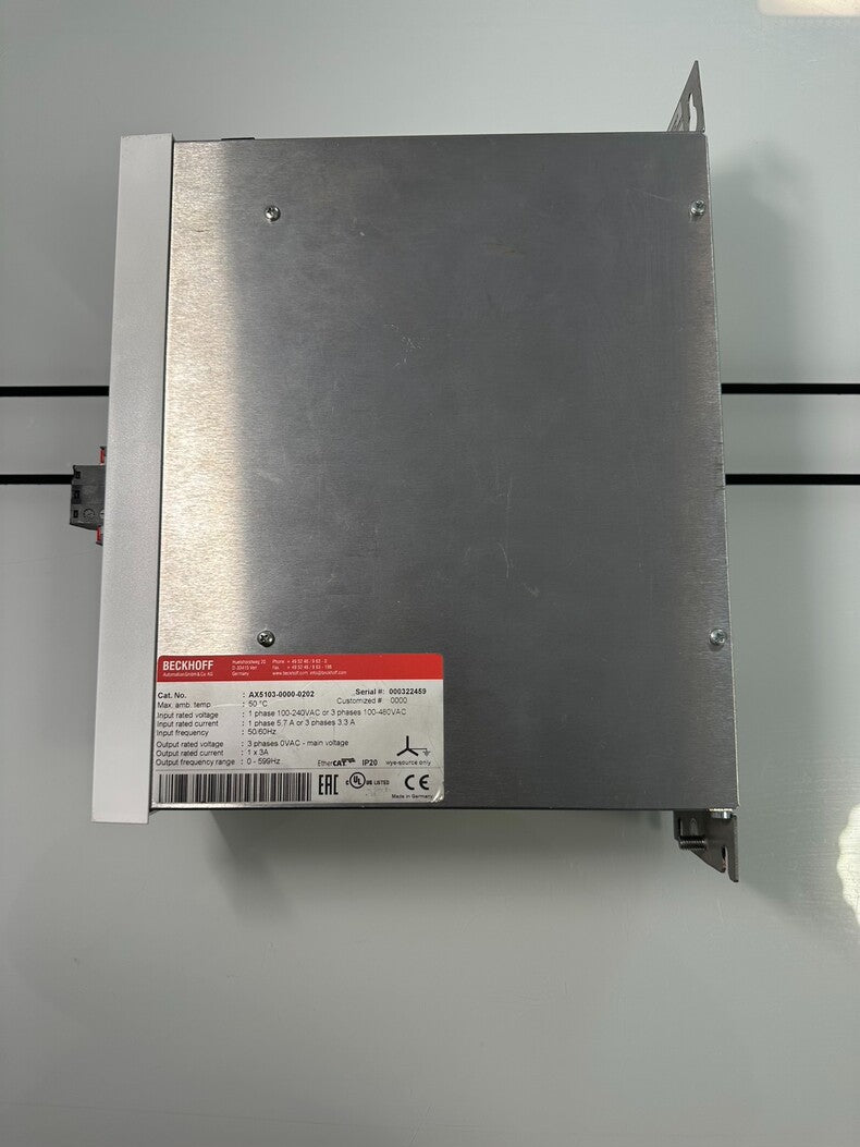 Beckhoff AX5103-0000-0202 New Industrial Automation Spare Part for Industrial Automation