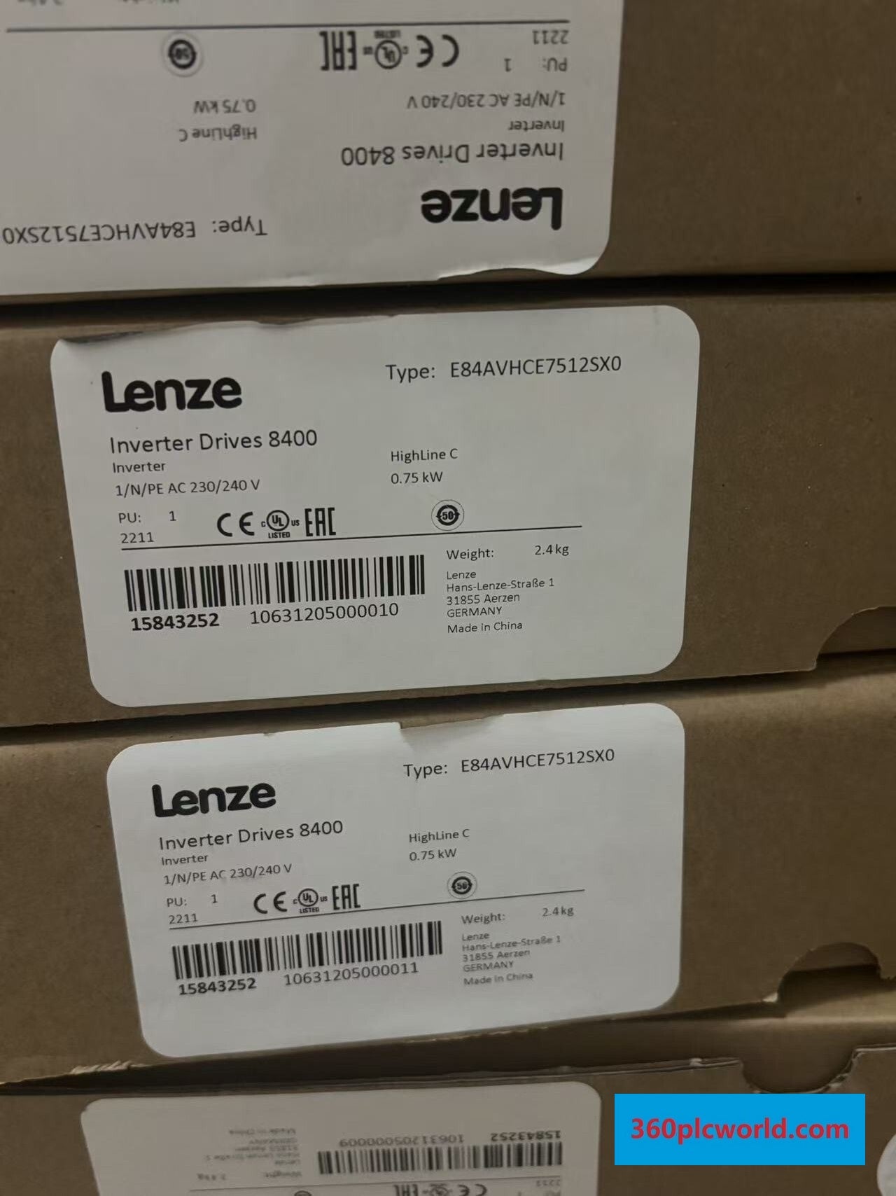 Lenze E84AVHCE7512SX0 New Industrial Automation Spare Part for Industrial Automation