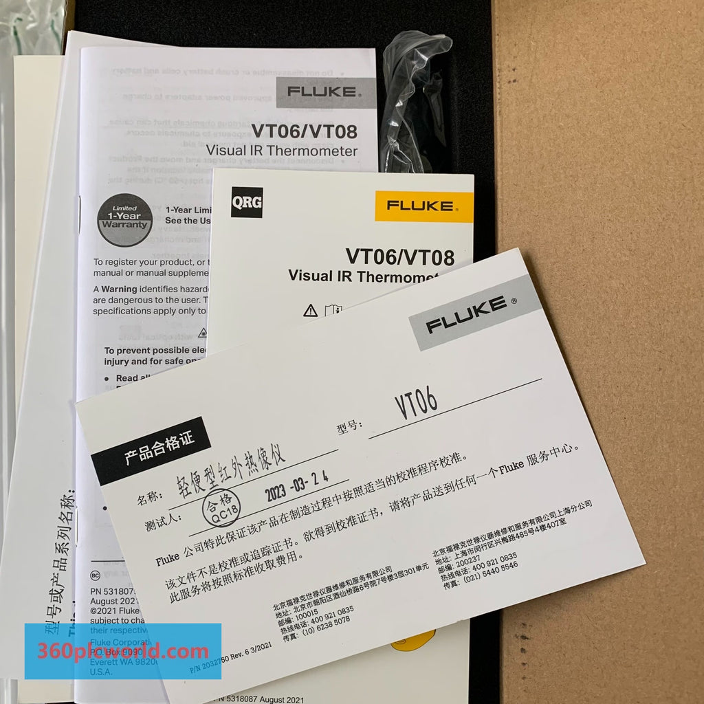 INFRARED THERMOMETER VT06 New Process Instrumentation