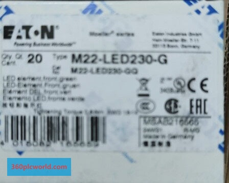 Eaton M22-LED230-G New Obsolete Industrial Spare Parts