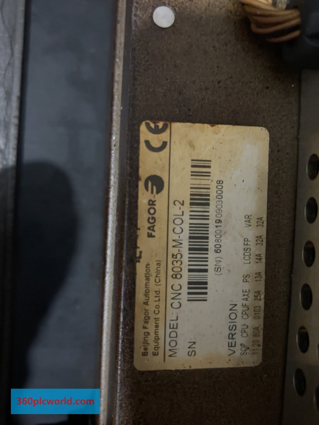 FAGOR 8035-M-COL-2 Used Obsolete Industrial Spare Parts