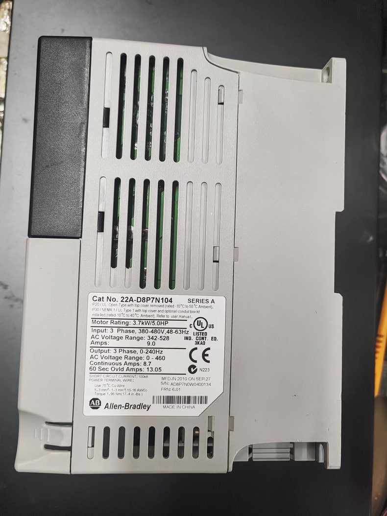 Allen Bradley 22A-D8P7N104 Used Industrial Automation Spare Part for Industrial Automation