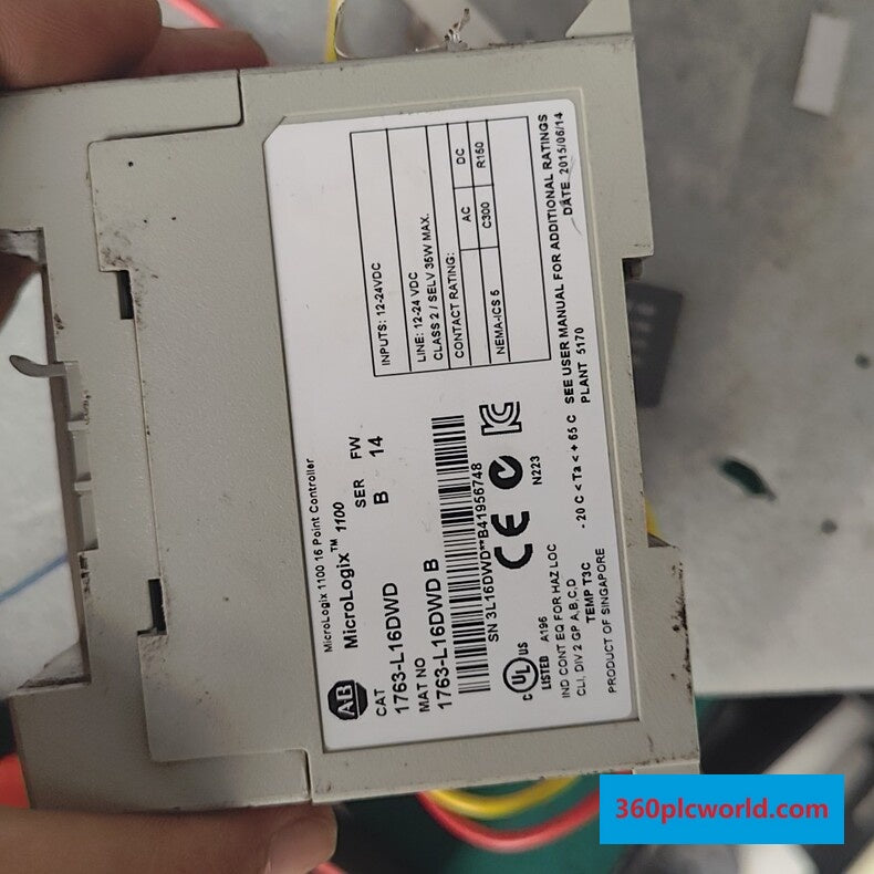 Allen-Bradley 1763-L16DWD Used Industrial Automation Spare Part for Industrial Automation